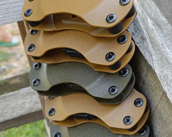 Funda de kydex. Estuche de kydex. Bolsa de tabaco. Estuche para snus. Colores a elegir. Incluye sistema de montaje: candado mini tek.