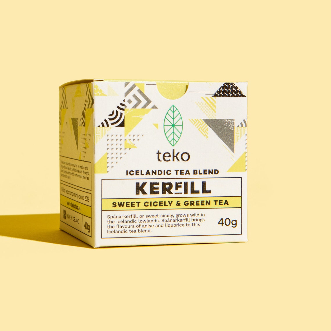 Sweet Cicely Green Tea Teko Traditional Icelandic Tea Etsy