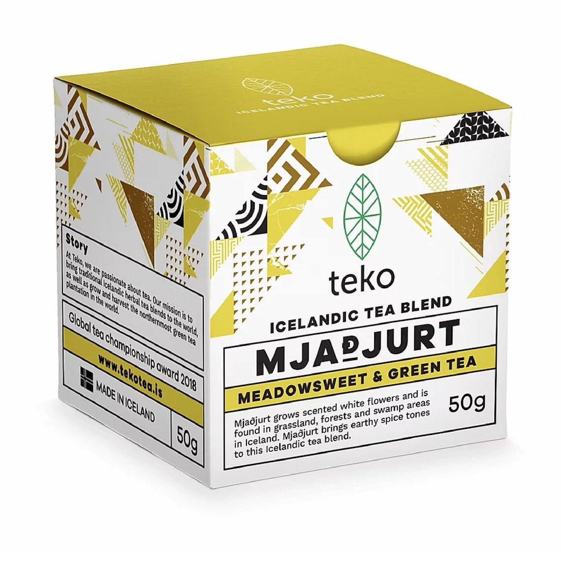 Meadowsweet Green Tea Teko Traditional Icelandic Tea Etsy