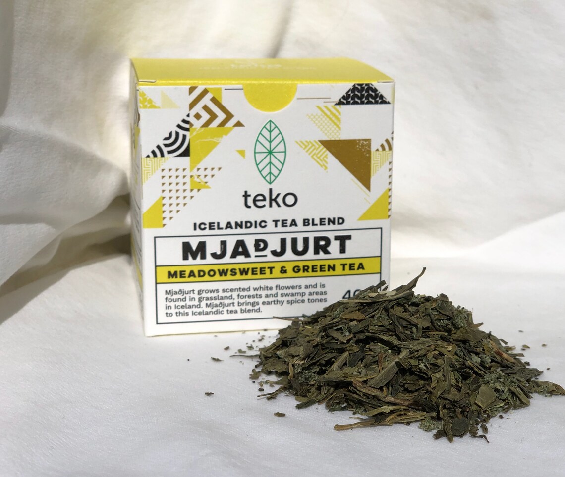 Meadowsweet Green Tea Teko Traditional Icelandic Tea Etsy Sweden