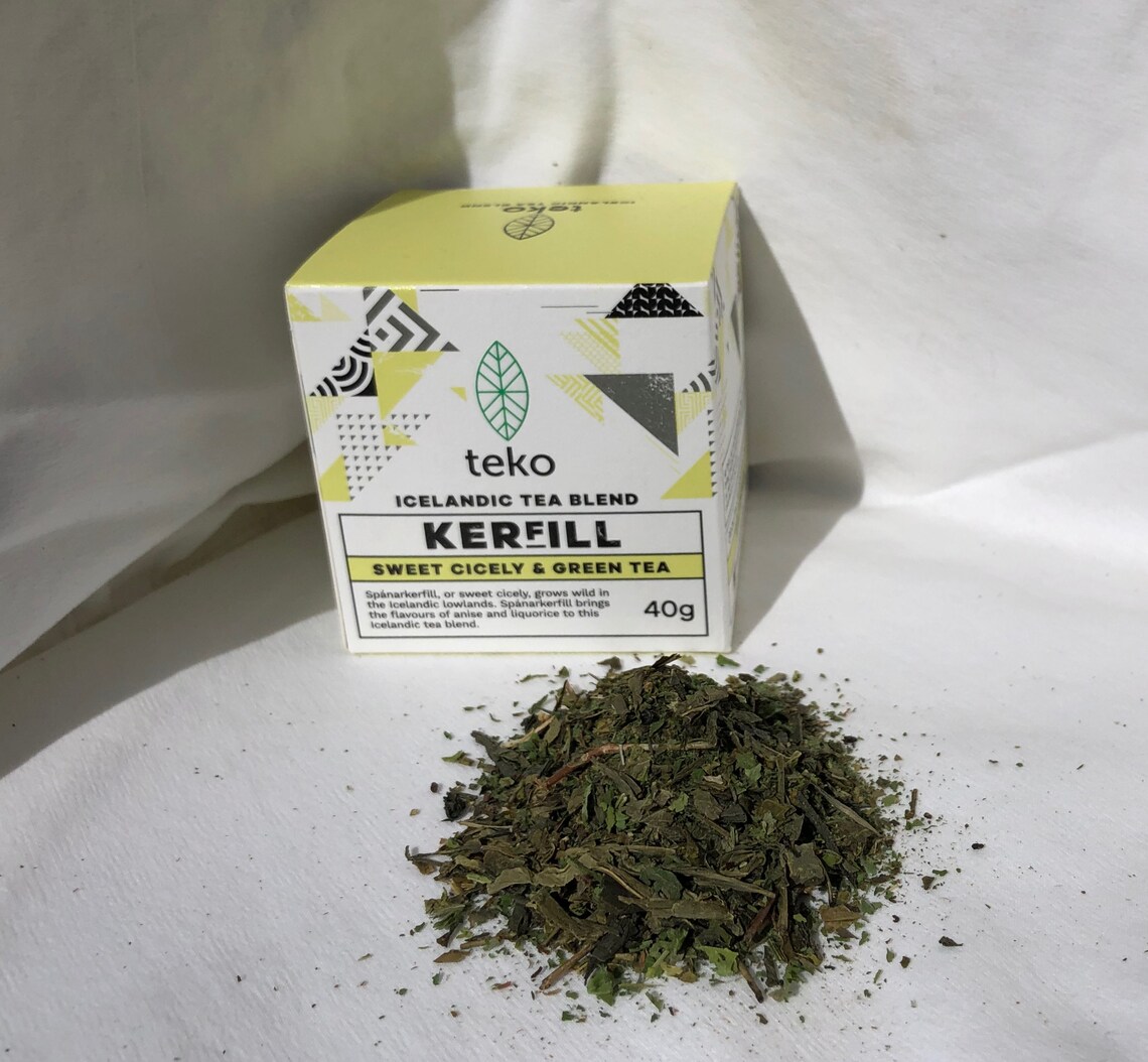 Sweet Cicely Green Tea Teko Traditional Icelandic Tea Etsy