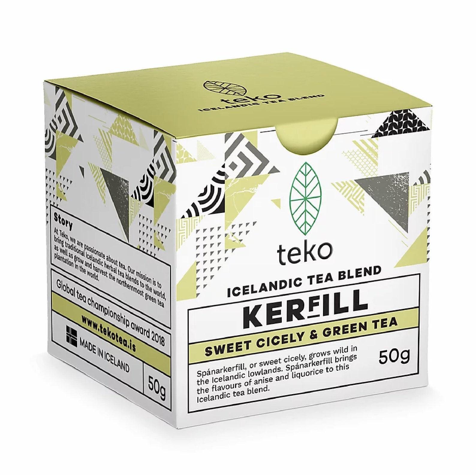 Sweet Cicely Green Tea Teko Traditional Icelandic Tea Etsy