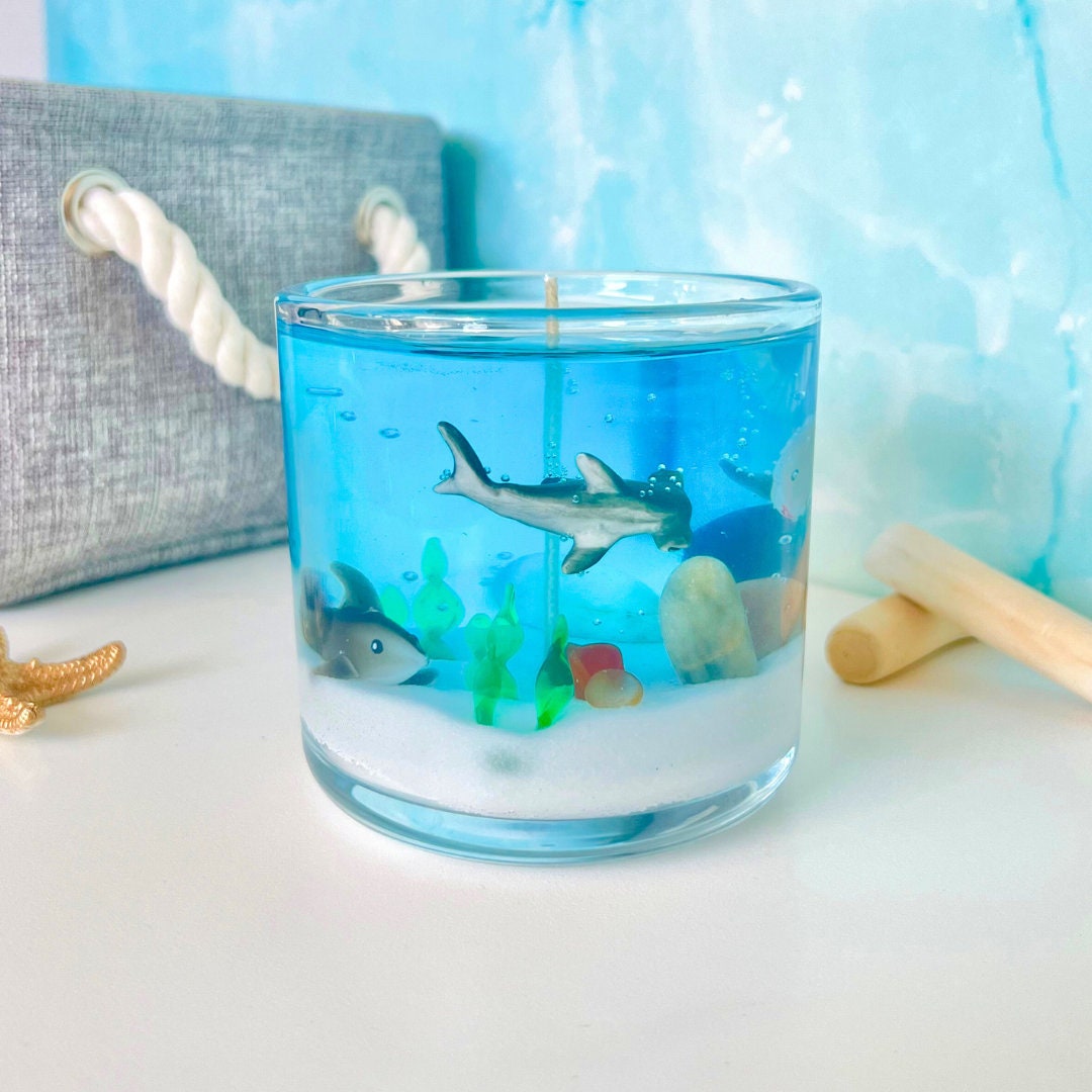 Shark Tank Candle Shark Decor Shark Decorations Shark Home