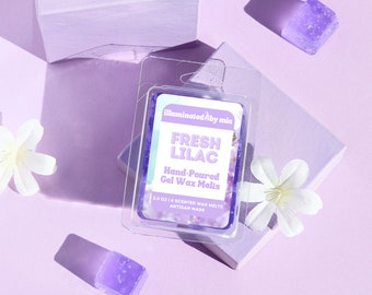 Fresh Lilac Wax Melts | Reusable Wax Melts | Lilac Bouquets & Sweet Violet | Mess-Free Wax Melts | Lilac Scented Wax Melts | Floral Scent