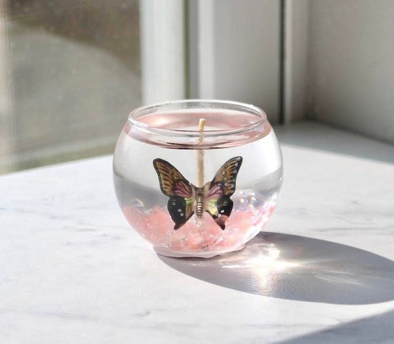 MINI Butterfly Wings Candle, Custom Butterfly, Aromatherapy