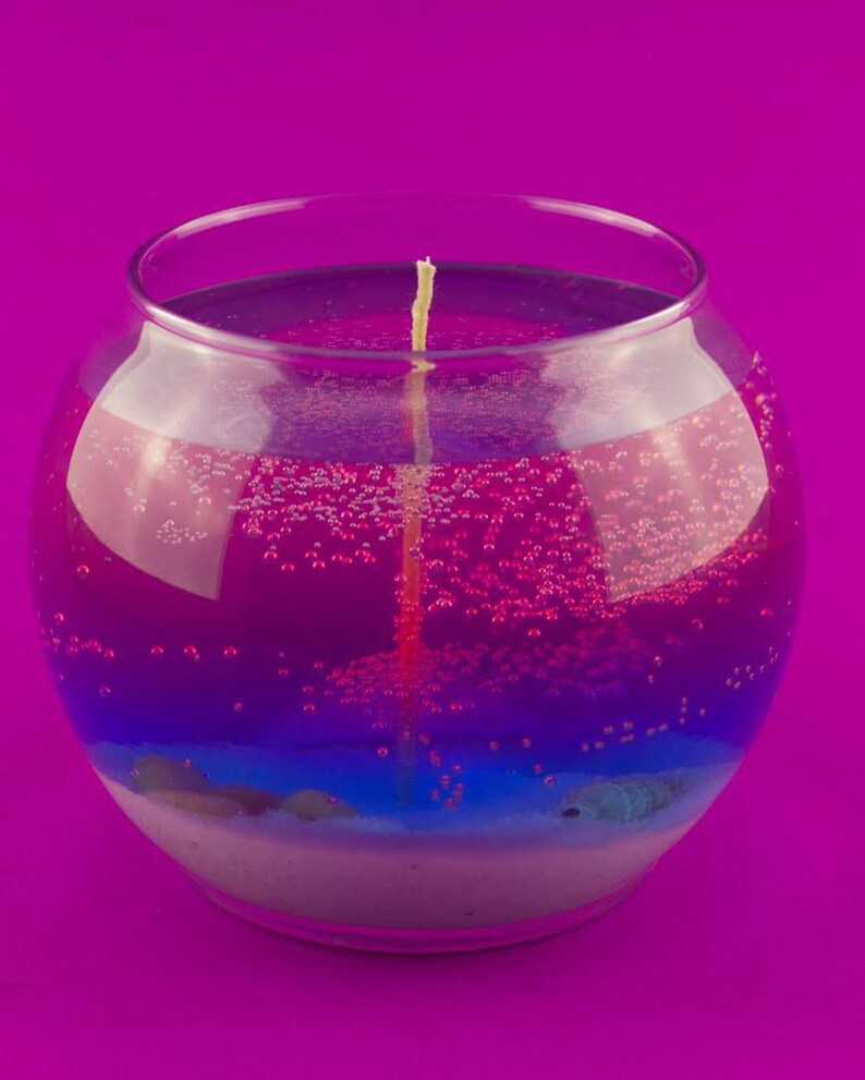 Summer Dream Sunset Candle sunset scented candle ombre Etsy