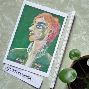 Impression d'art "Joe" - carte postale