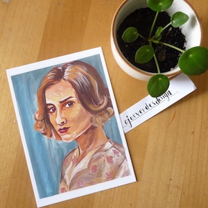 Tirage d'art "Marga" - Carte postale