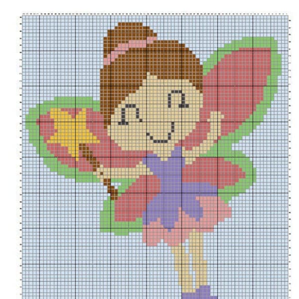 Fairy Graphghan *pattern only*