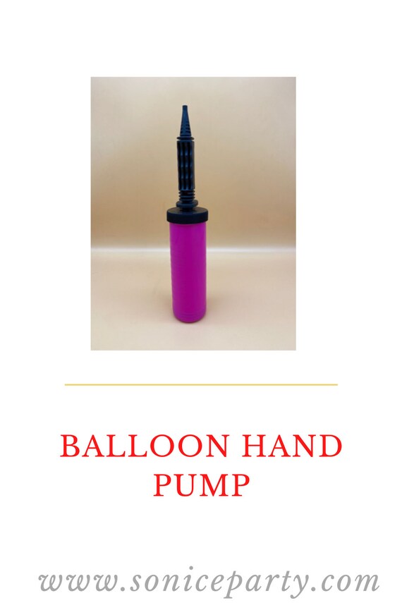 Balloon Hand Pump Balloon Inflator Balloon Air Pump Etsy Hong Kong