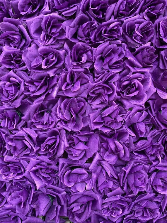 Purple Rose Flower Backdrop Wall grid Birthday Party Decor | Etsy