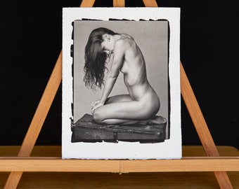 Kneeling - Palladium Print - 8"x10"