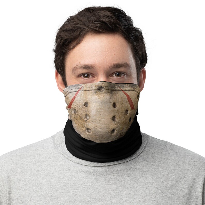 Jason Voorhees Face Mask Friday the 13th Face Covering ...