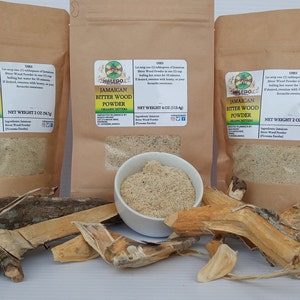 Bitter Wood Bark Powder Organic Detox Jamaican Wildcrafted image 8