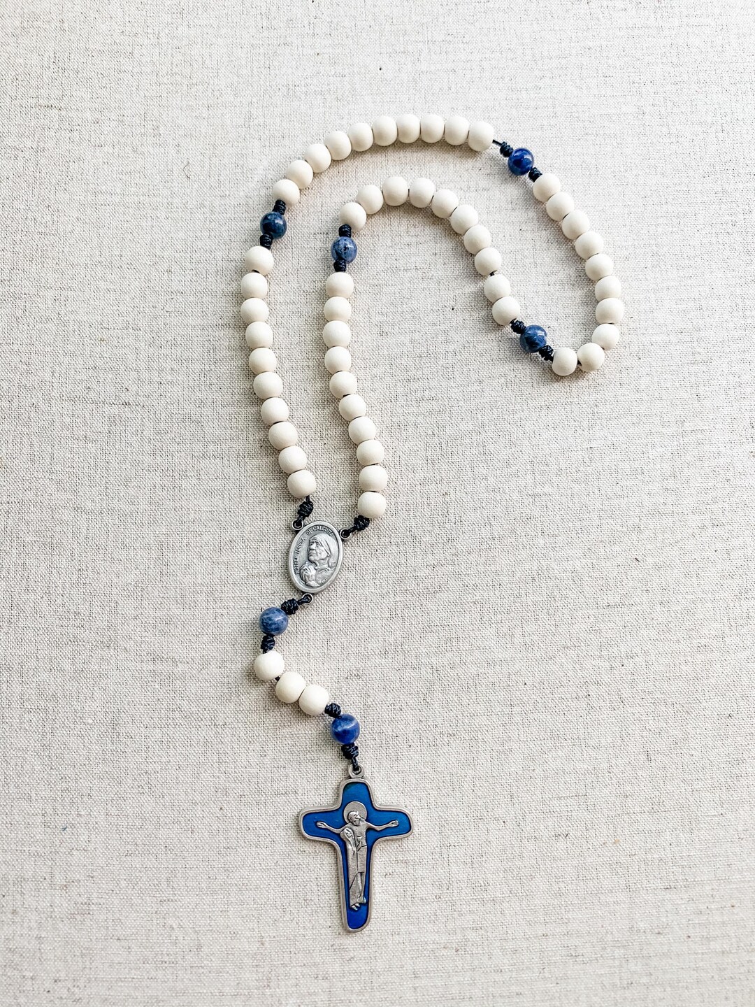 Mother Teresa of Calcutta Catholic Rosary With Italian Enamel Crucifix ...