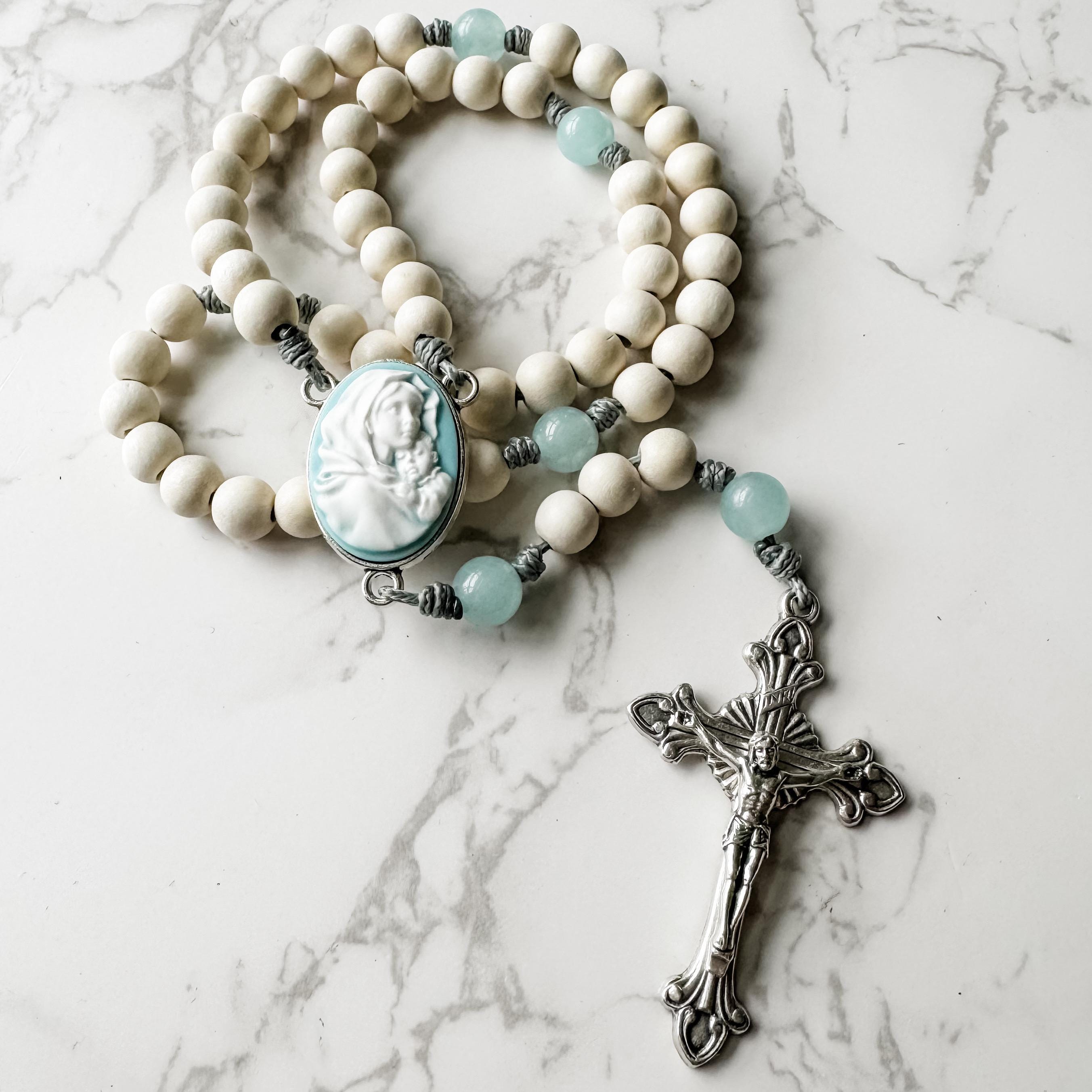 Rosaries With Blue Beads
