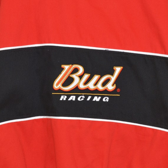 Vintage NASCAR Budweiser Racing Jacket  [L] - image 4