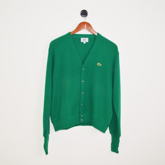 Donau Forbandet Ride Vintage Lacoste Cardigan Sweater M | Etsy
