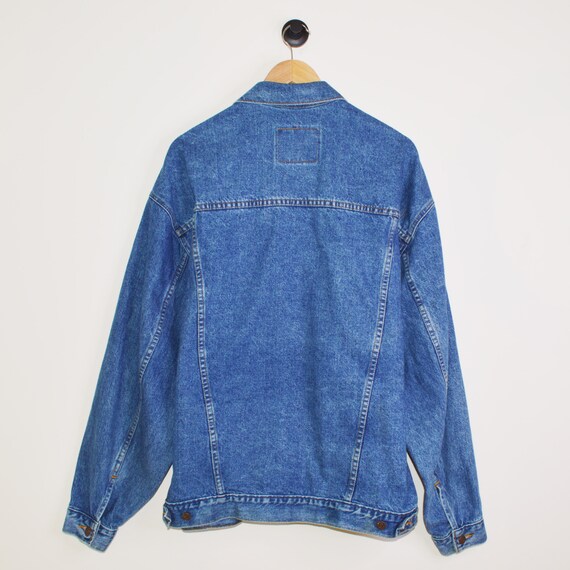 Vintage Levi's Orange Tab Blue Denim Trucker Jack… - image 5