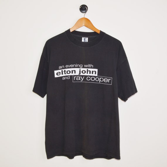 ヴィンテージ エルトン・ジョン & レイ・クーパー コンサート Tシャツ