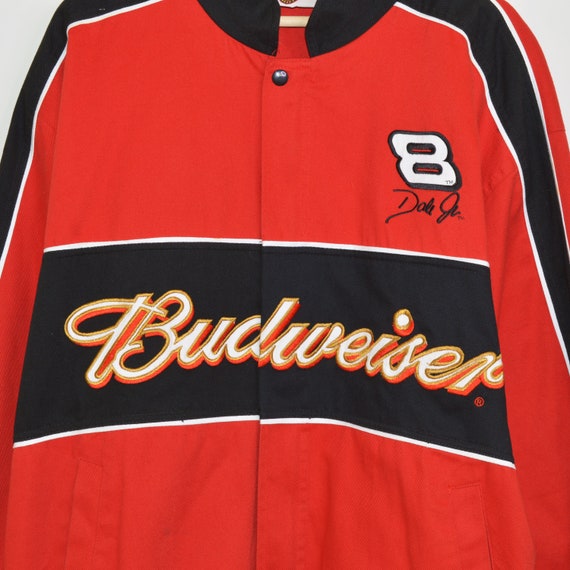 Vintage NASCAR Budweiser Racing Jacket  [L] - image 2