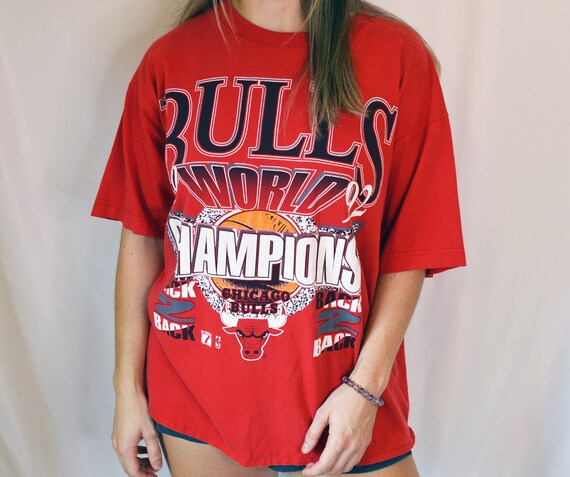 Vintage Chicago Bulls World Championship T-Shirt [
