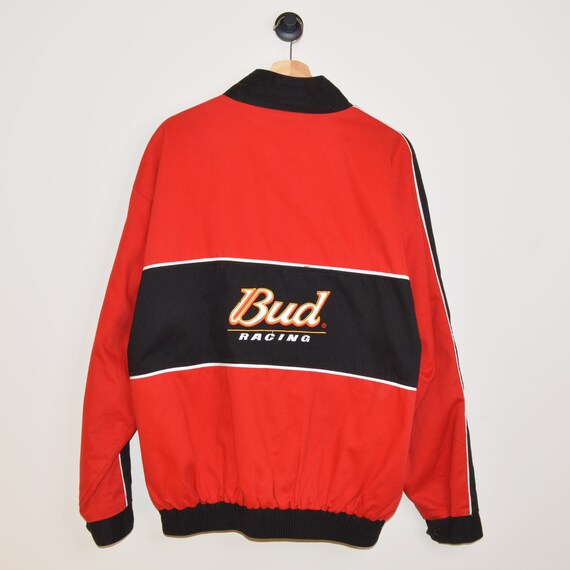 Vintage NASCAR Budweiser Racing Jacket  [L] - image 5