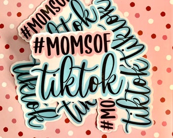 NEW! #momsoftiktok Sticker | Mom Life | Moms of TikTok