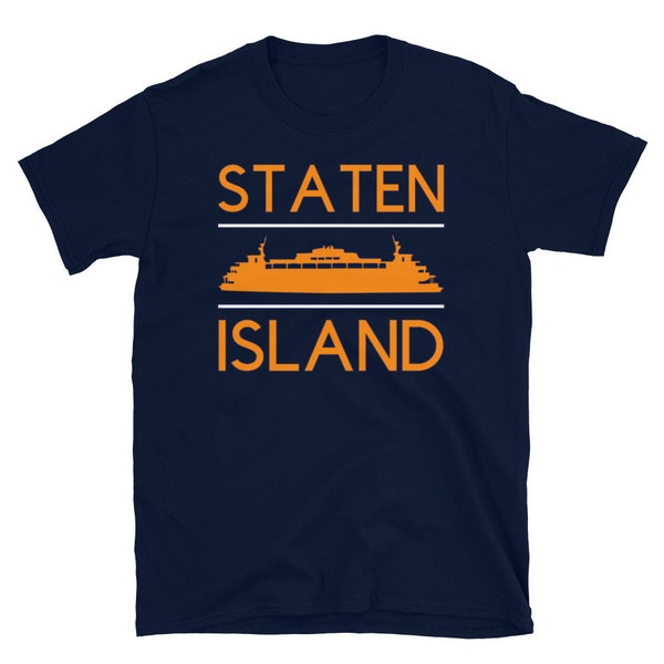 Staten Island Ferry Short-Sleeve Unisex T-Shirt, Staten Island Gift, Staten Island New York, The Fifth Borough, Forgotten Borough