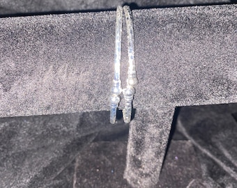 Silver Bangle Bracelet