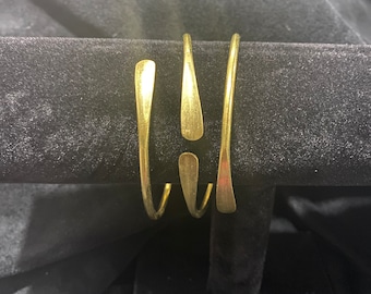 African Raw Brass Bangles