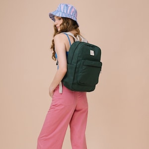 Classic Canvas backpack, Backpack for Women, Travel backpack, Gift for Her, Beautiful pattern backpack, Fit Laptop 14 inches
