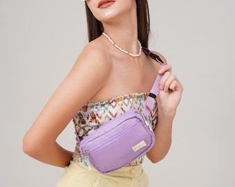 Mini Waist Bag LINA, Fanny Pack, Hip Pack, Belt Bag, Crossbody Bag, Waist Pack, Women's Crossbody Bag