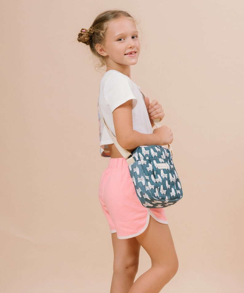 Crossbody Bag for Kids, Toddler Bag Cracker, Crossbody Purse for Toddler, Christmas Gift, Birthday gift, Gift for Kids Alpaca