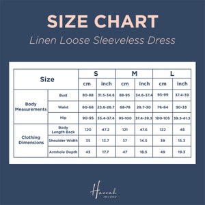 Linen Loose Sleeveless Dress Premium Linen Clothing for - Etsy