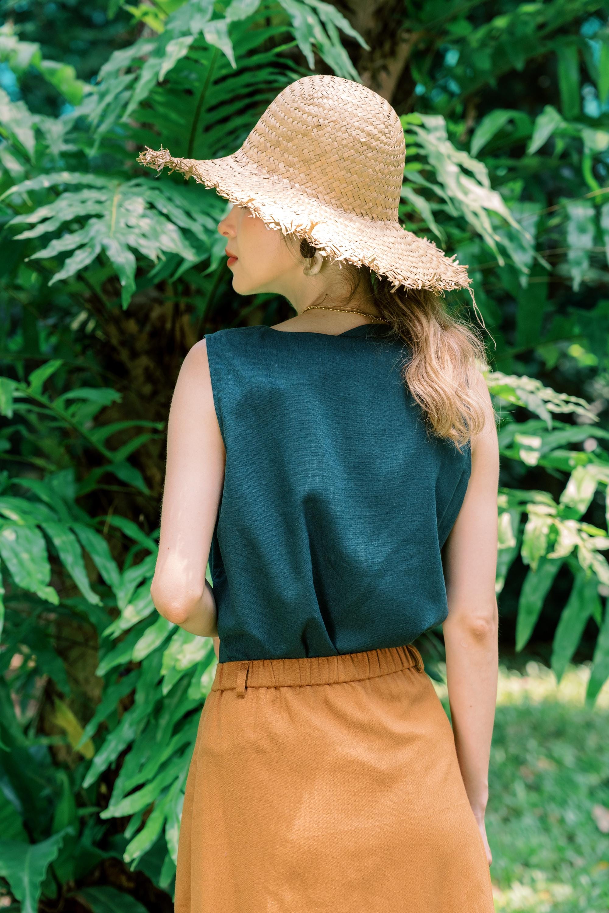 Linen V-neck Tank Top Sleeveless, Linen Clothing for Women - Etsy