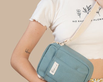 canvas crossbody strap