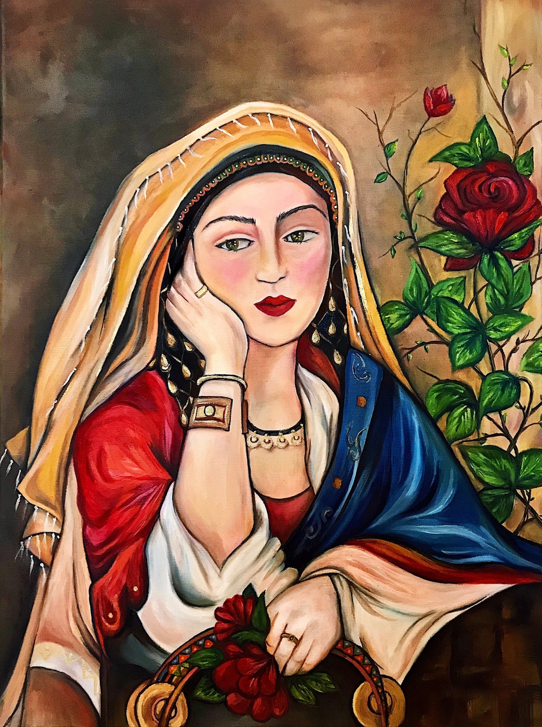 Day Dream Pakistani Art Indian Art Persian Art Turkish Etsy