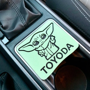 Baby Toyoda 3rd Gen (2016 - 2023 Automatic Transmission) Tacoma Square Center Console Storage Insert