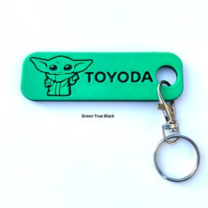 Baby Toyoda Keychain