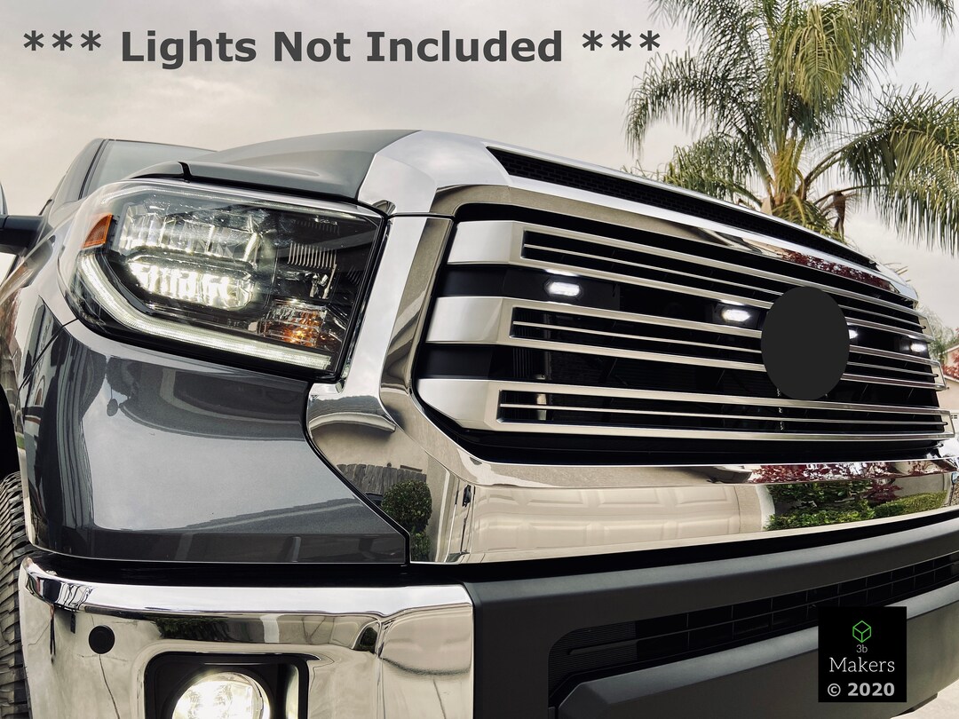 Grille Raptor Light Bezels Fits 2018 Through 2021 Tundra Limited/1794