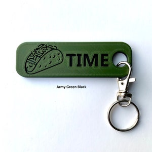 Taco Time Keychain