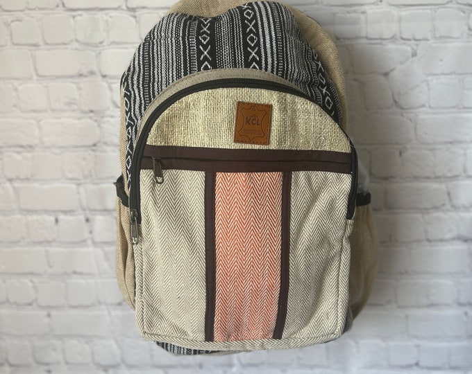 Handmade Hemp Bagpack