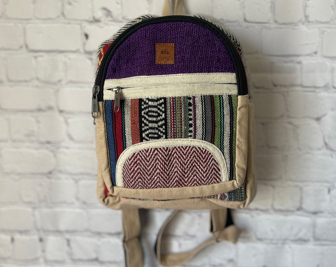 Hemp Mini Backpack
