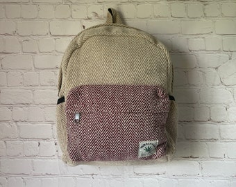 Handmade Cotton Mini Backpack