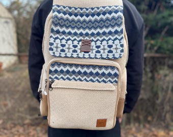 Handmade Cotton Backpack