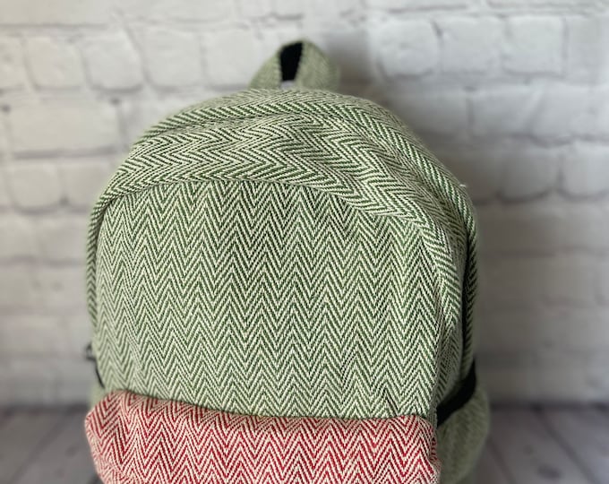Green/Pink Backpack