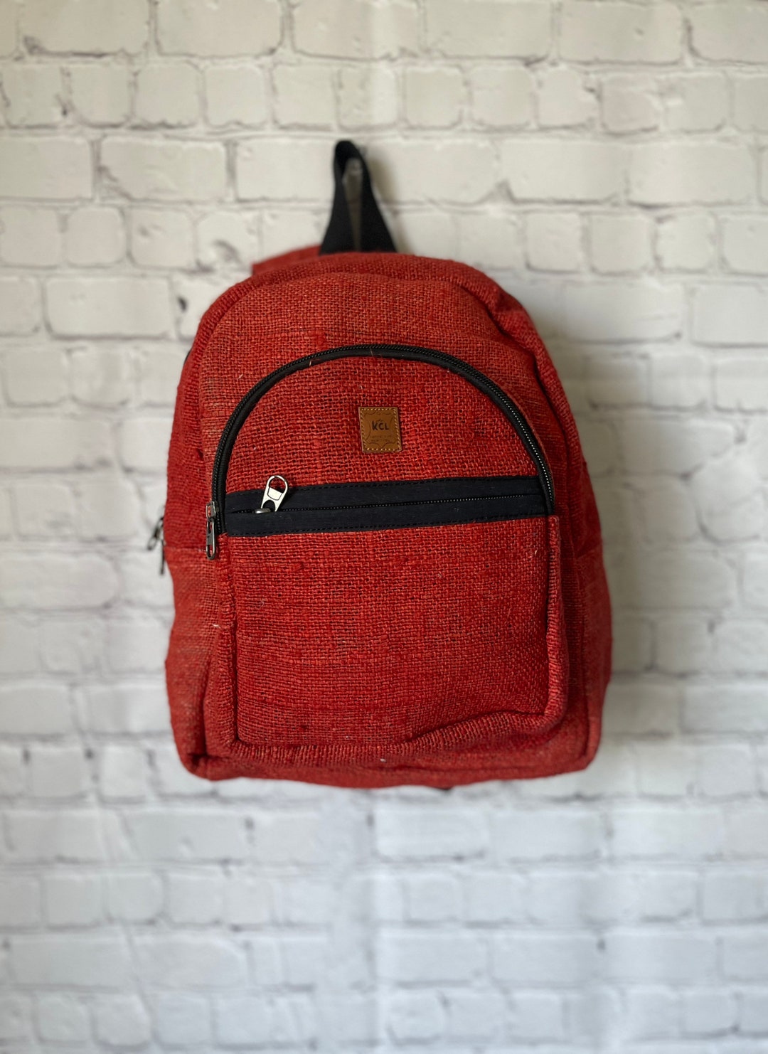 Red Mini Backpack Etsy