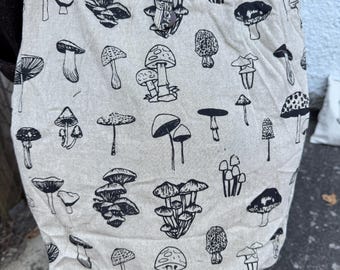 Boho Cotton Mushroom Crossbody Bags