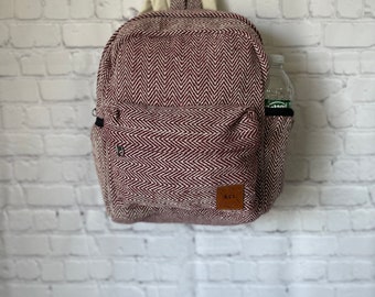 Cotton Handmade Mini Backpack